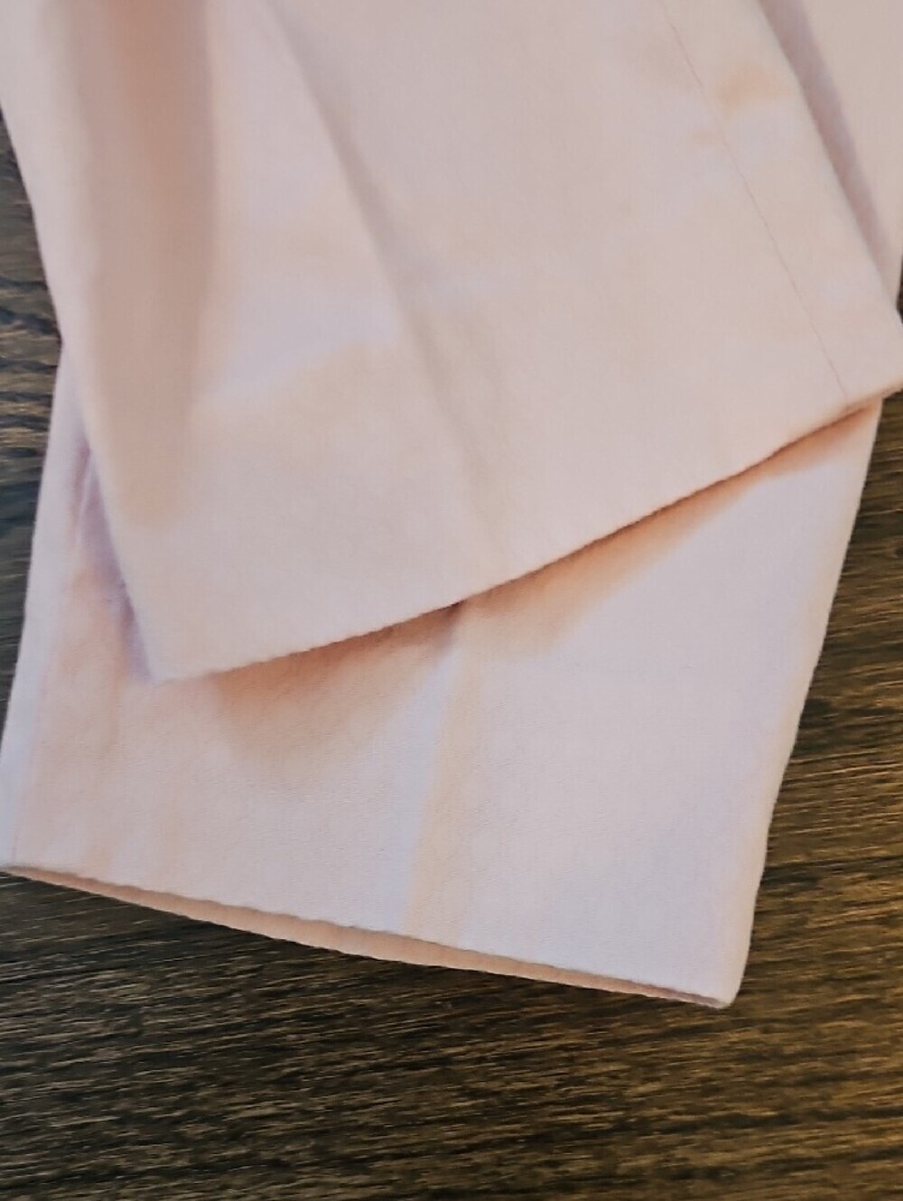 Banana Republic Pale Pink Textured Hampton Pants Size 2 - Picture 6 of 13
